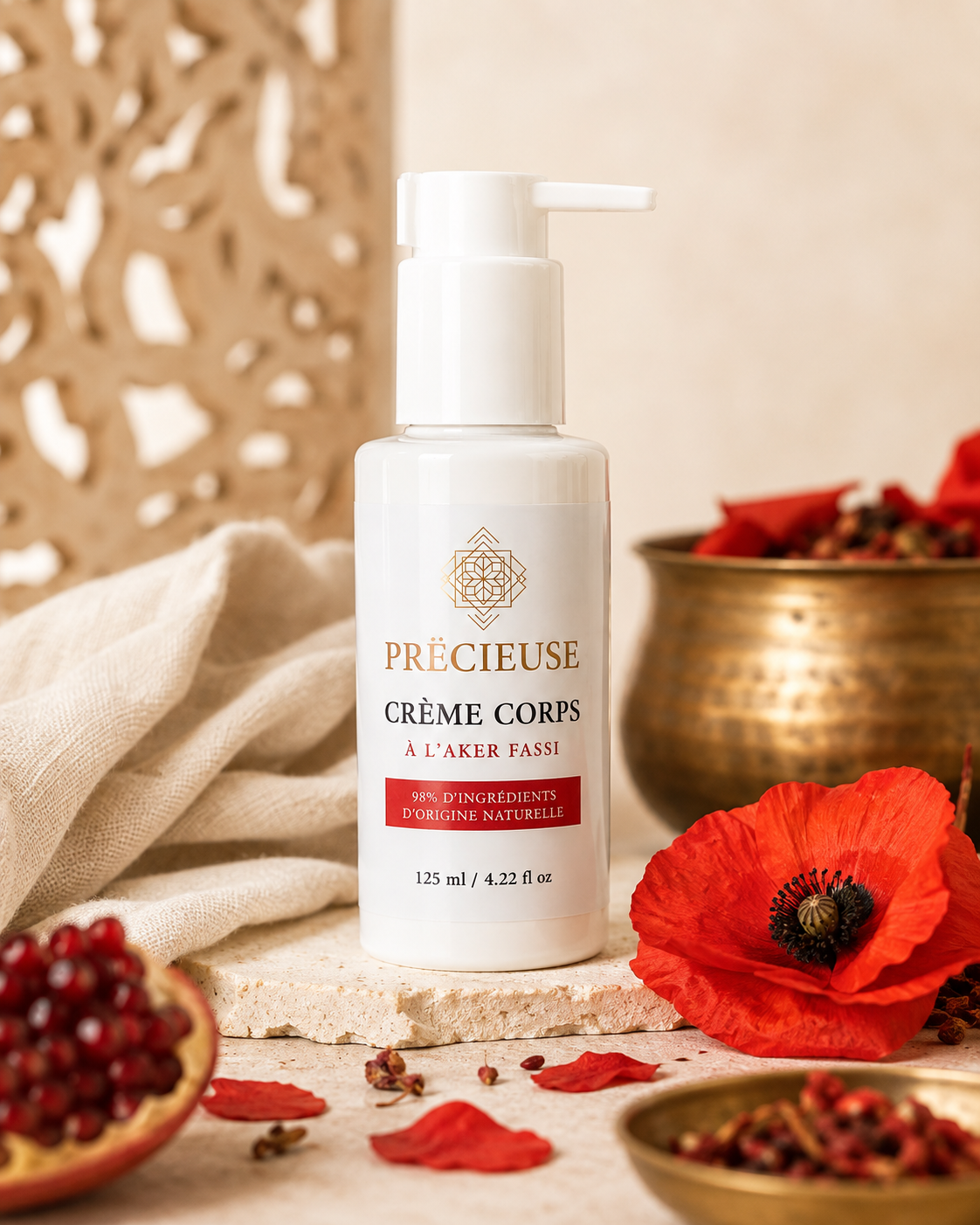 Crème corps à l’aker Fassi